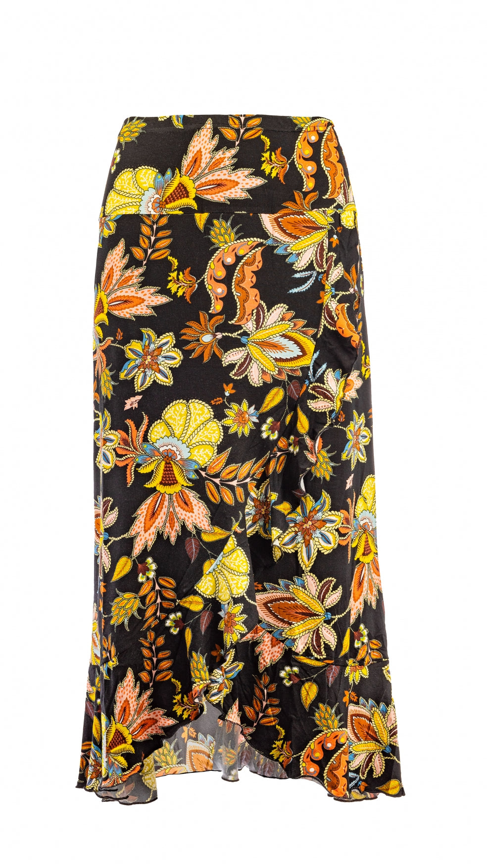 Vinkje Black Hippy Flowers Tricot | Black