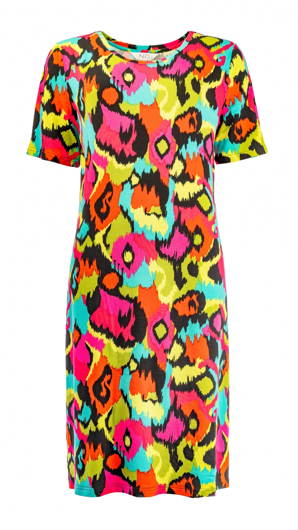 Alias 1/2 SS Green Trendy Animal Print Viscose/Elastane | Green