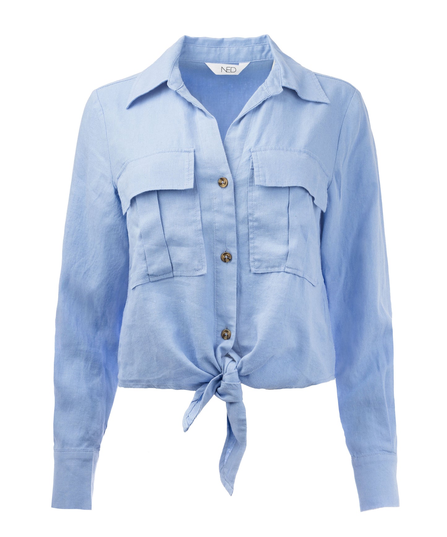 Akoniet LS-RMM Linnen/Viscose | Grapemist