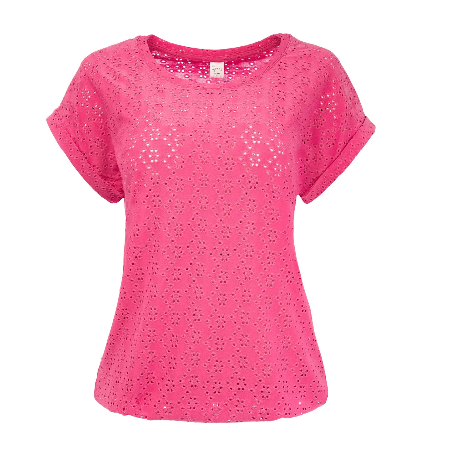 Brisia Ajour Knit | Fuchsia Rose