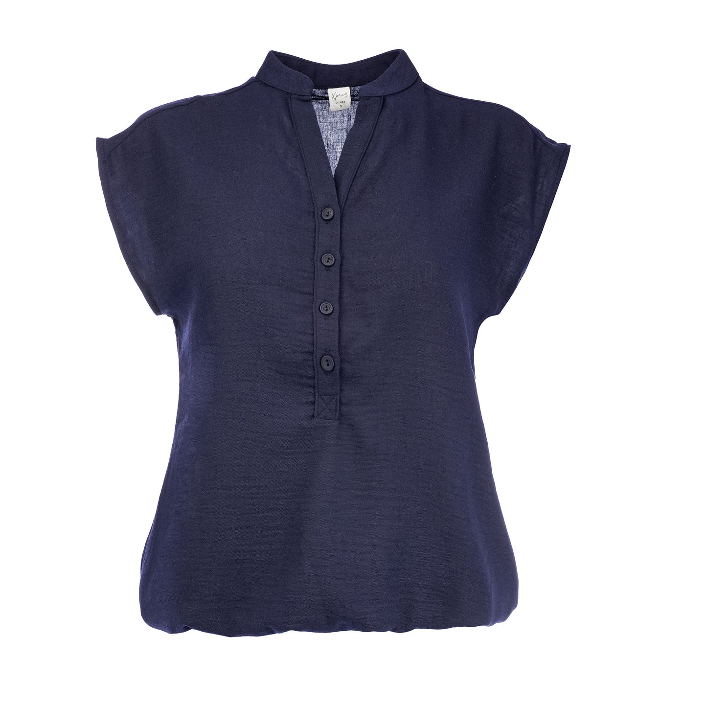 Lucie SL Washed crincle Woven | Marine