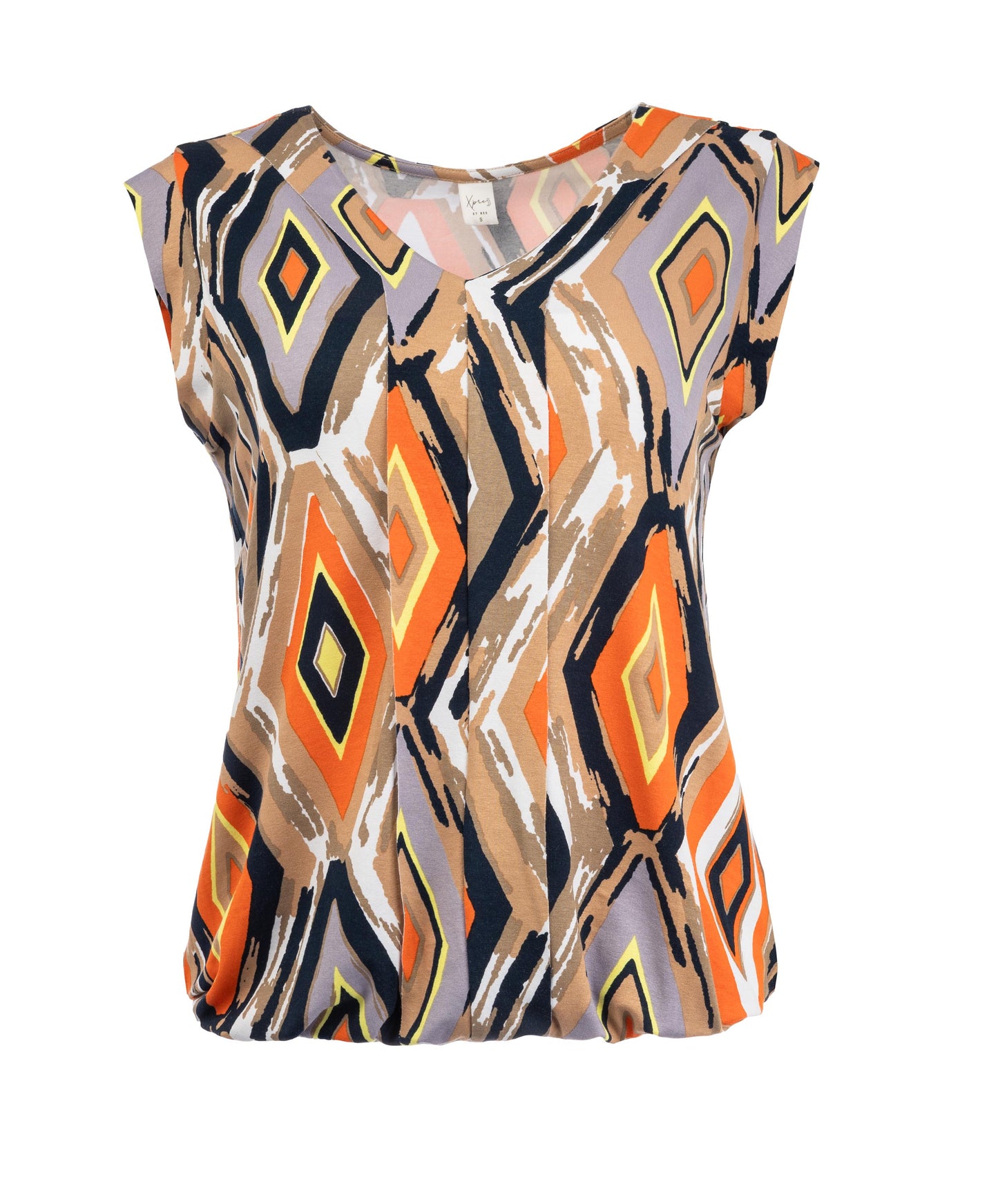 Misa SS Orange diamonds Tricot | Orange