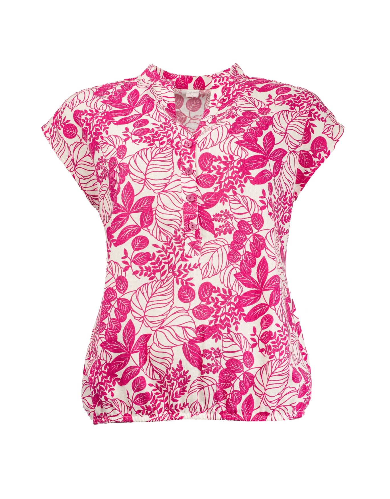 Lucie SL Pink Leaf Woven | Pink