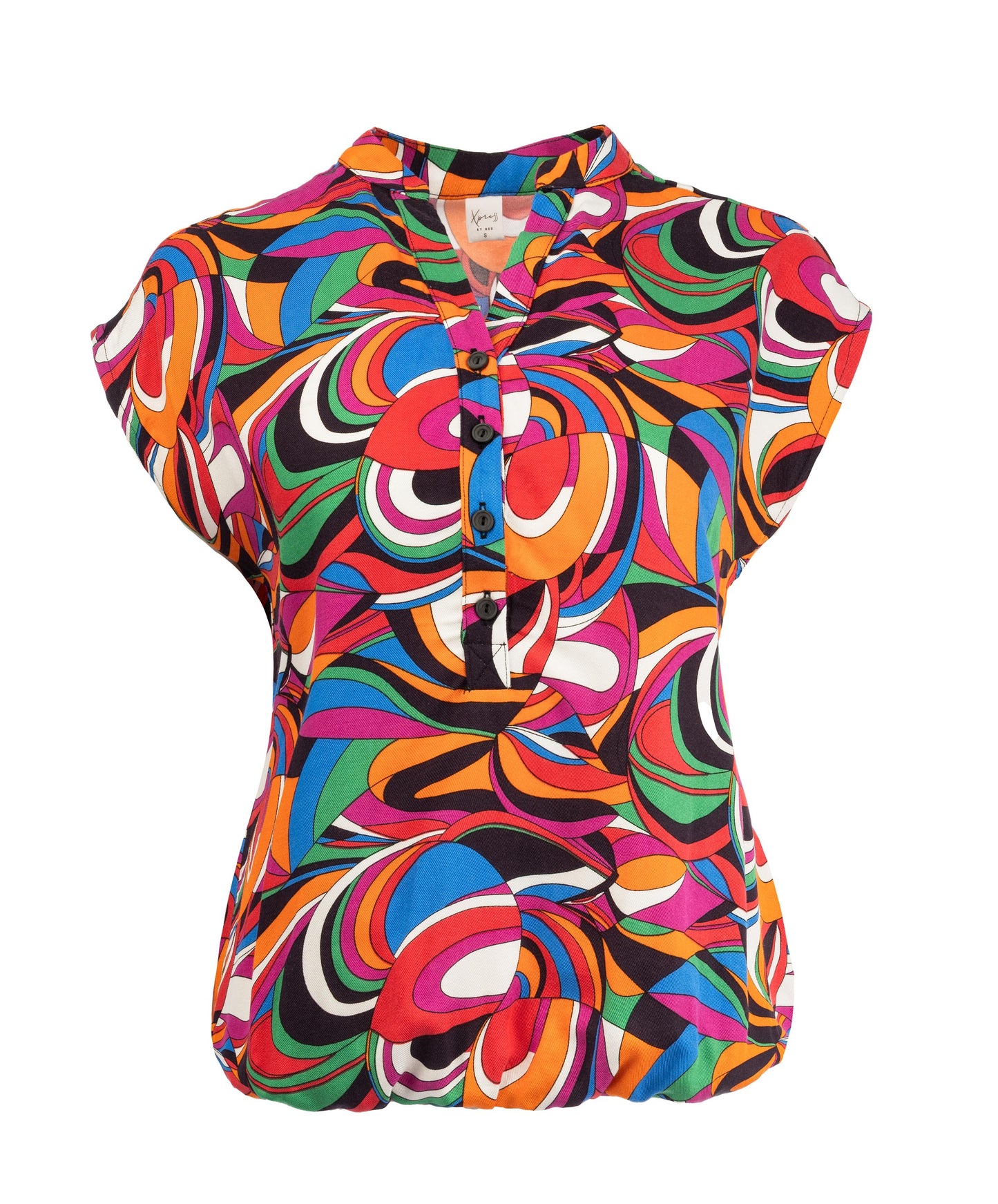 Lucie SL Black Artsy Lines Woven | Black