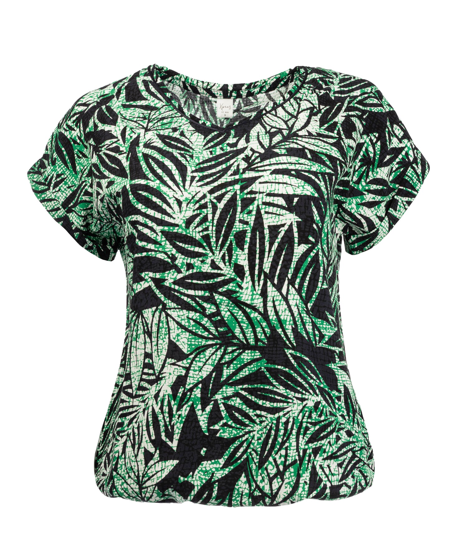 Nox PW SS Green Craquelé Leaves Woven | Green