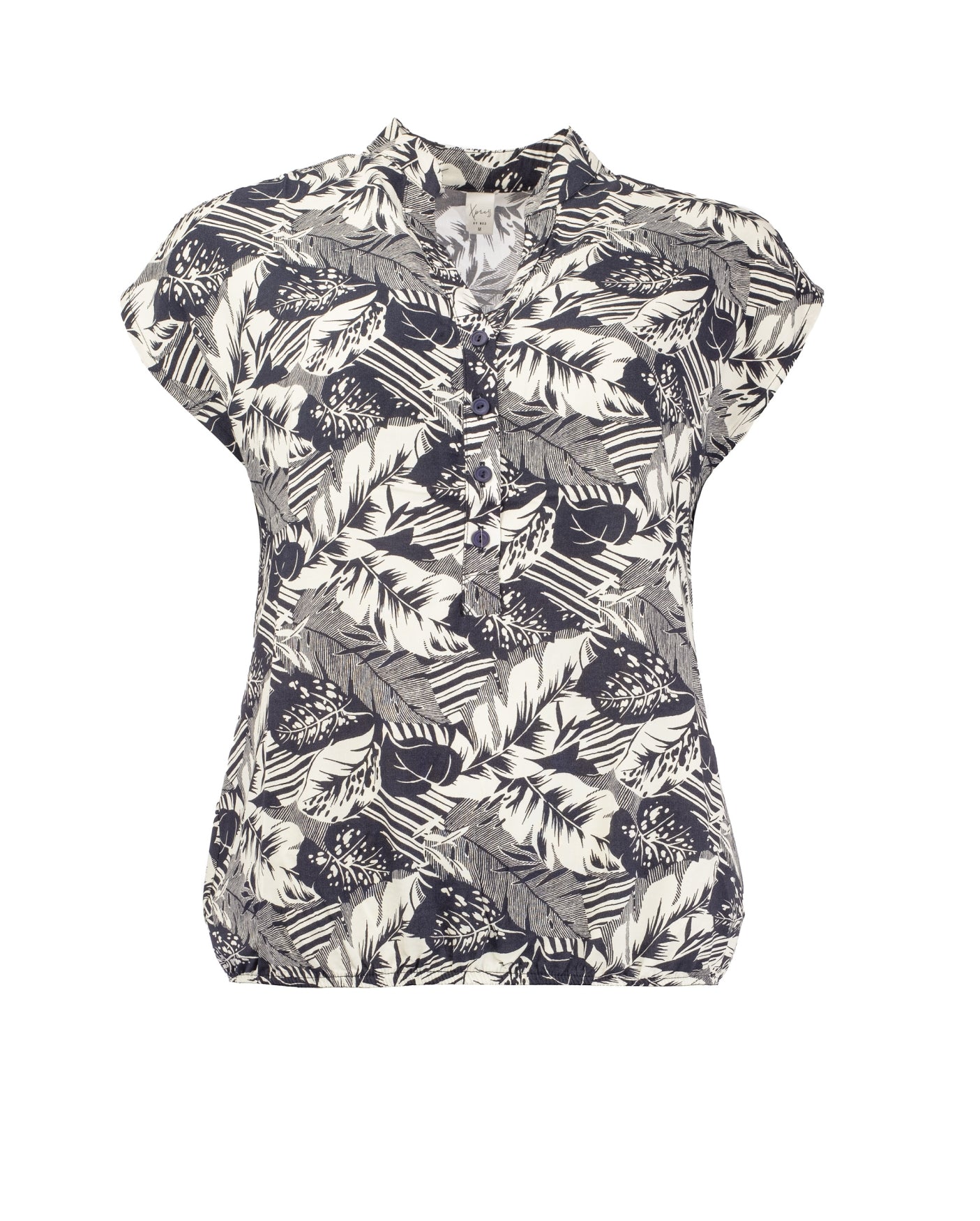 Lucie SL Marine Leaf Mix Woven | Marine