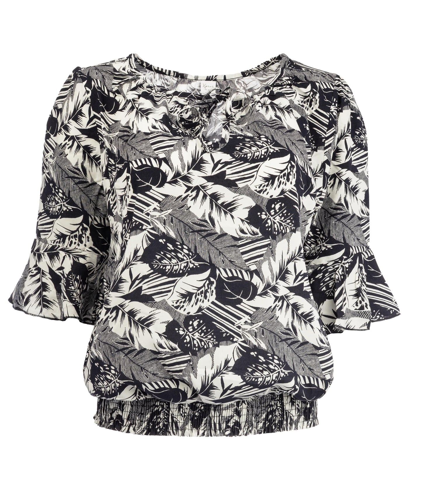 Rio Marine Leaf Mix Woven | Marine