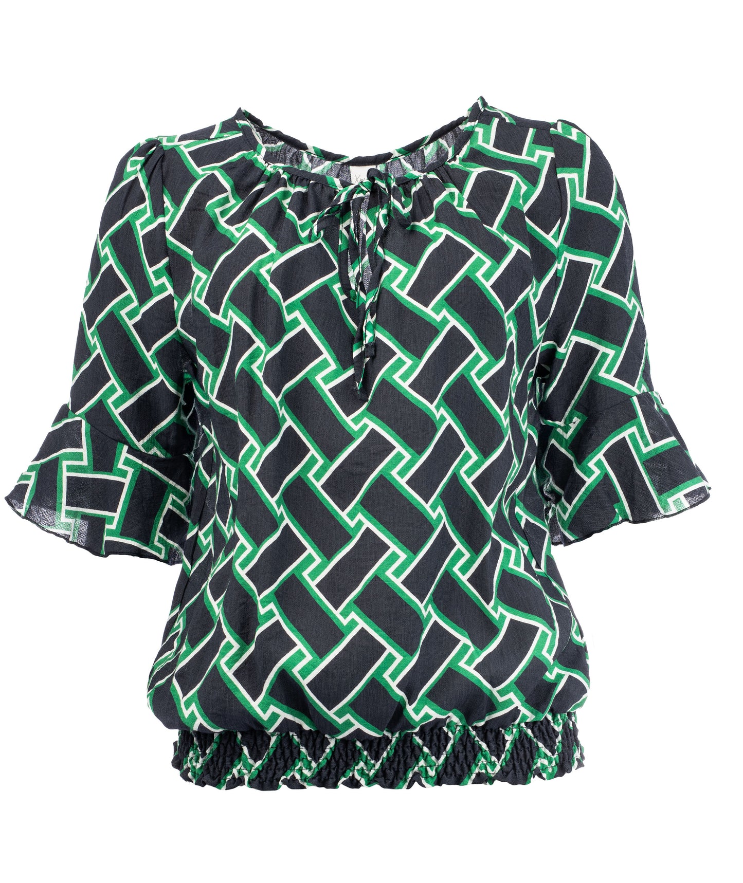 Rio Green Chain Weave Woven | Green