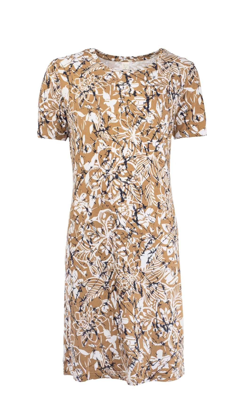 Alias 1/2 SS Sand Negative Flower Tricot | Sand