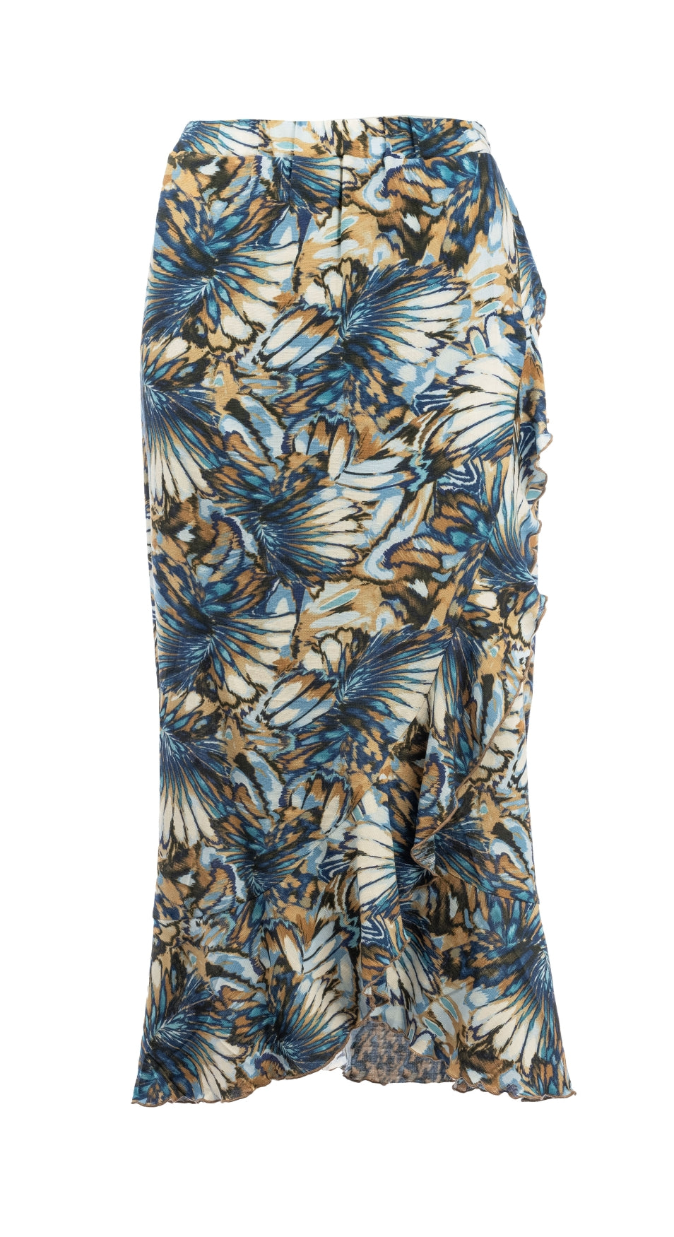 Vinkje Brown Faded Flower Woven | Brown
