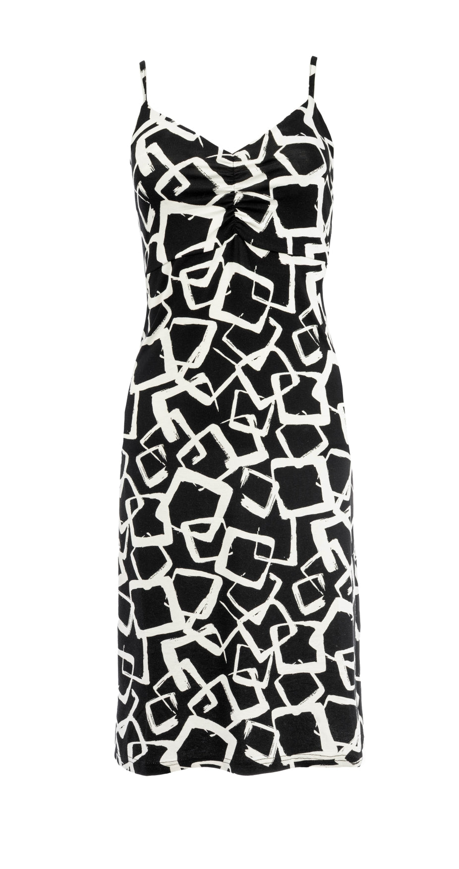 Nori SL Black Playful Squares Tricot | Black