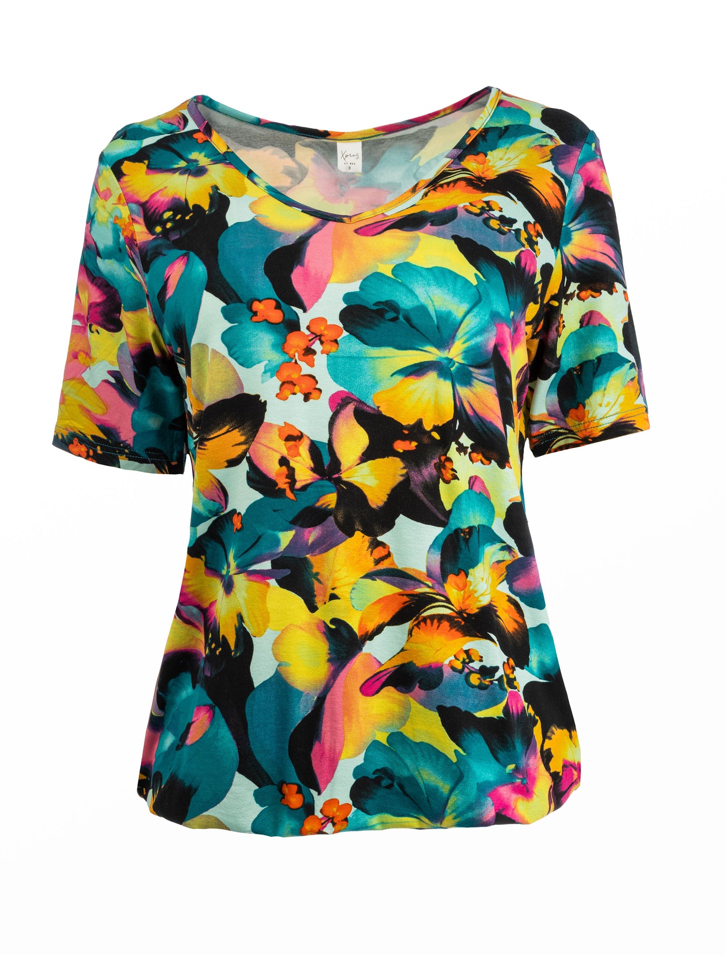 Xavier SS Colored High Summer Flower Tricot | Colored