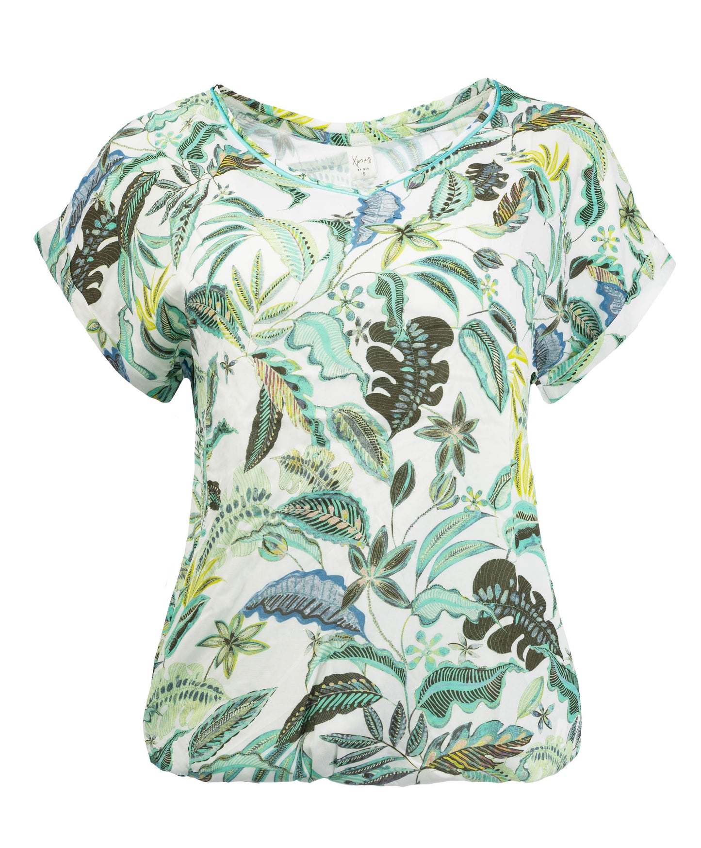 Nox PW SS Green Flower Field Woven | Green