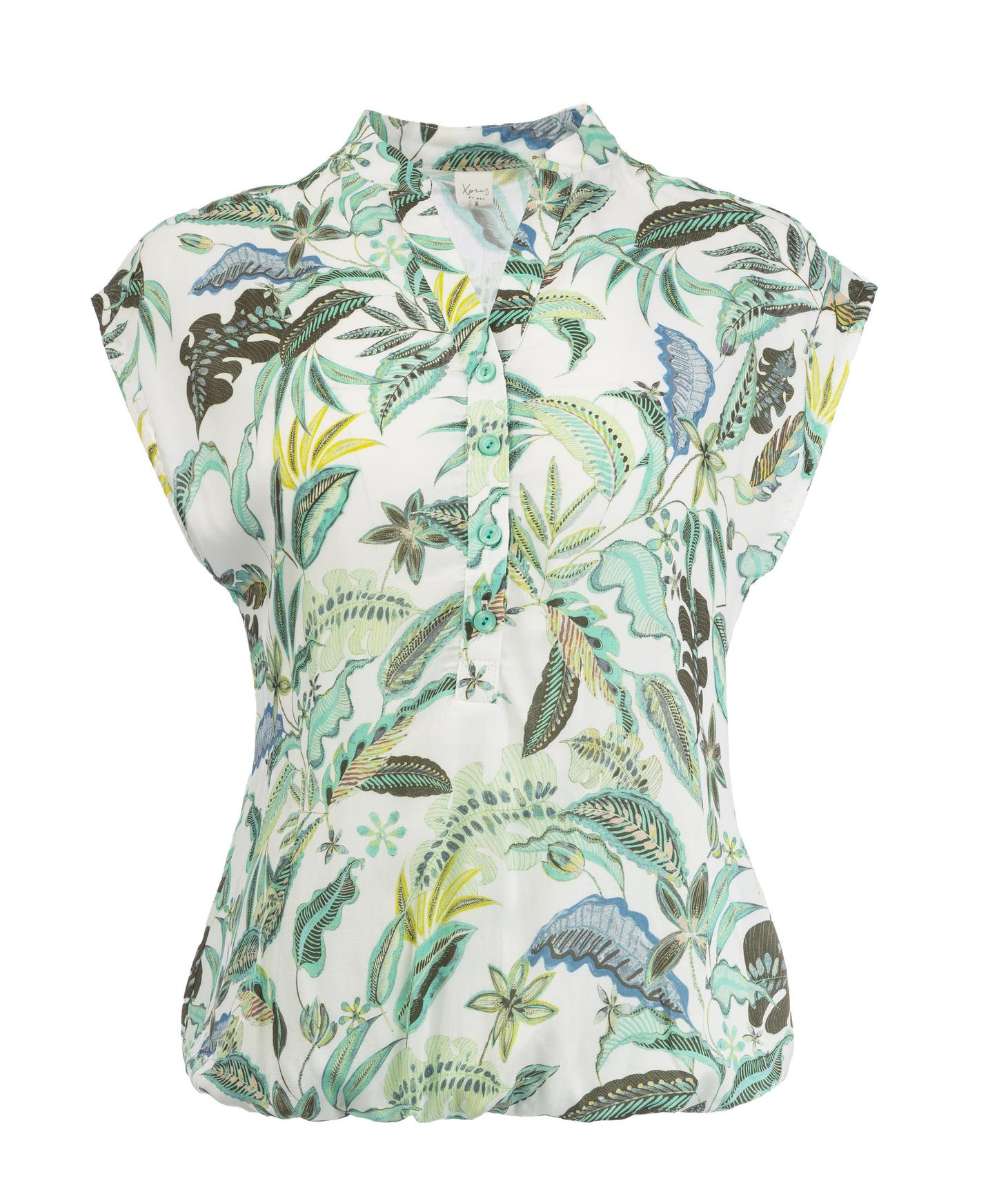 Lucie SL Green Flower Field Woven | Green