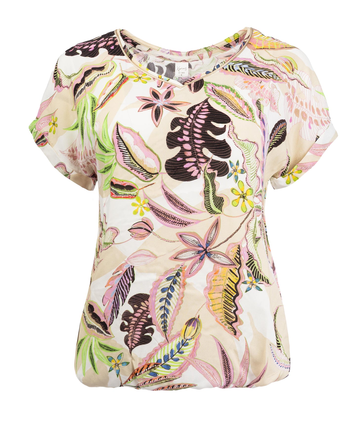 Nox PW SS Pink Flower Field Woven | Pink