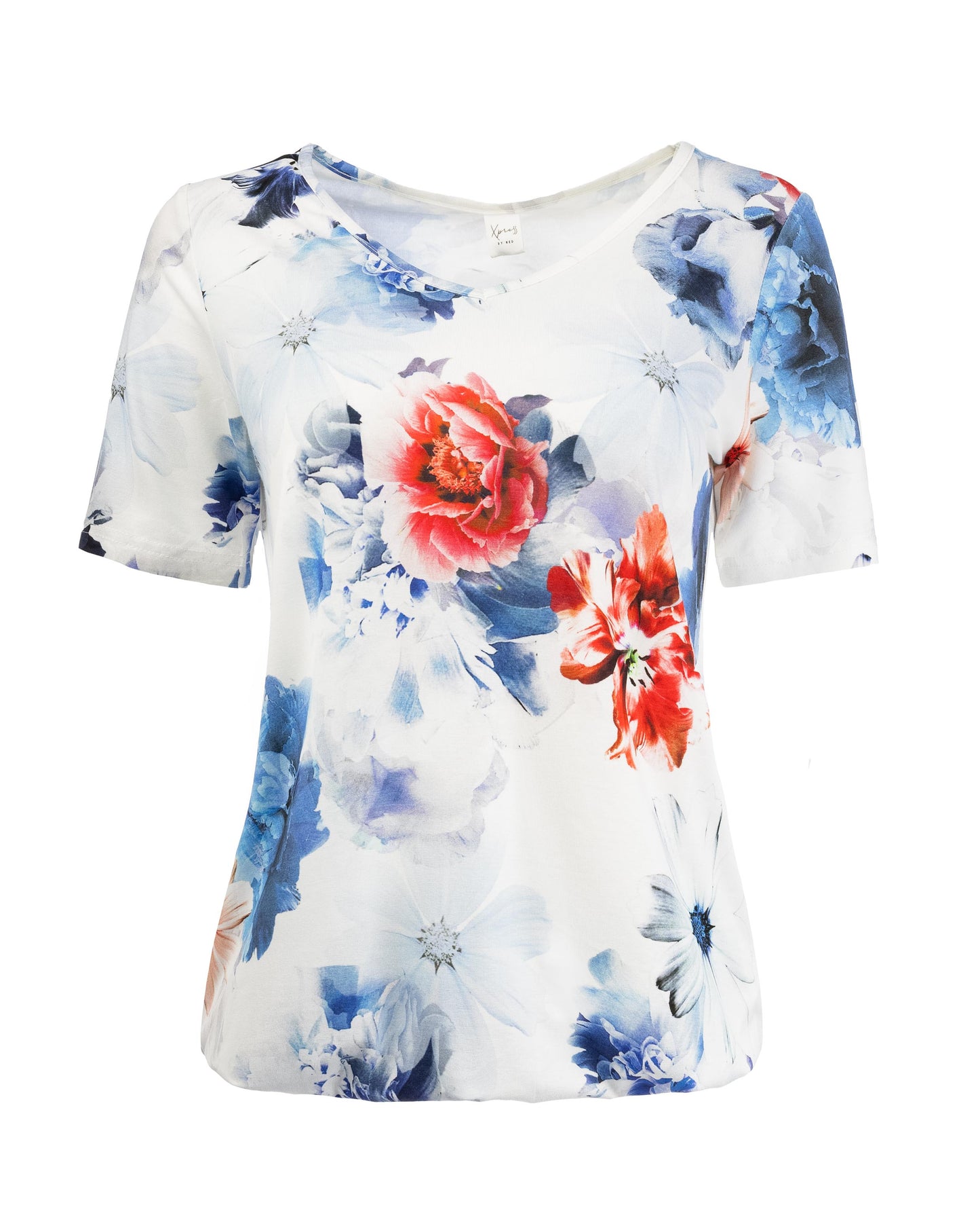 Xavier SS Opt White Classic Flower Tricot | Optical White