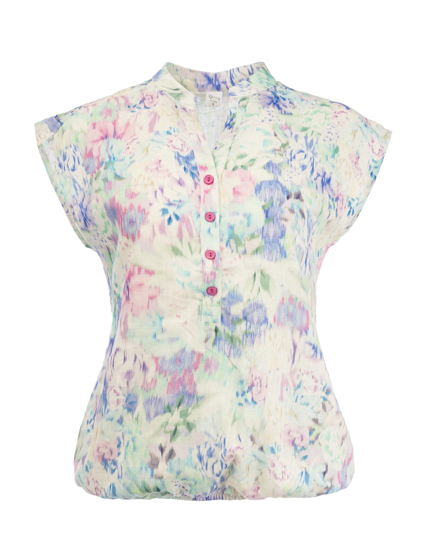 Lucie SL Lilac Watery Flowers Woven | Lilac