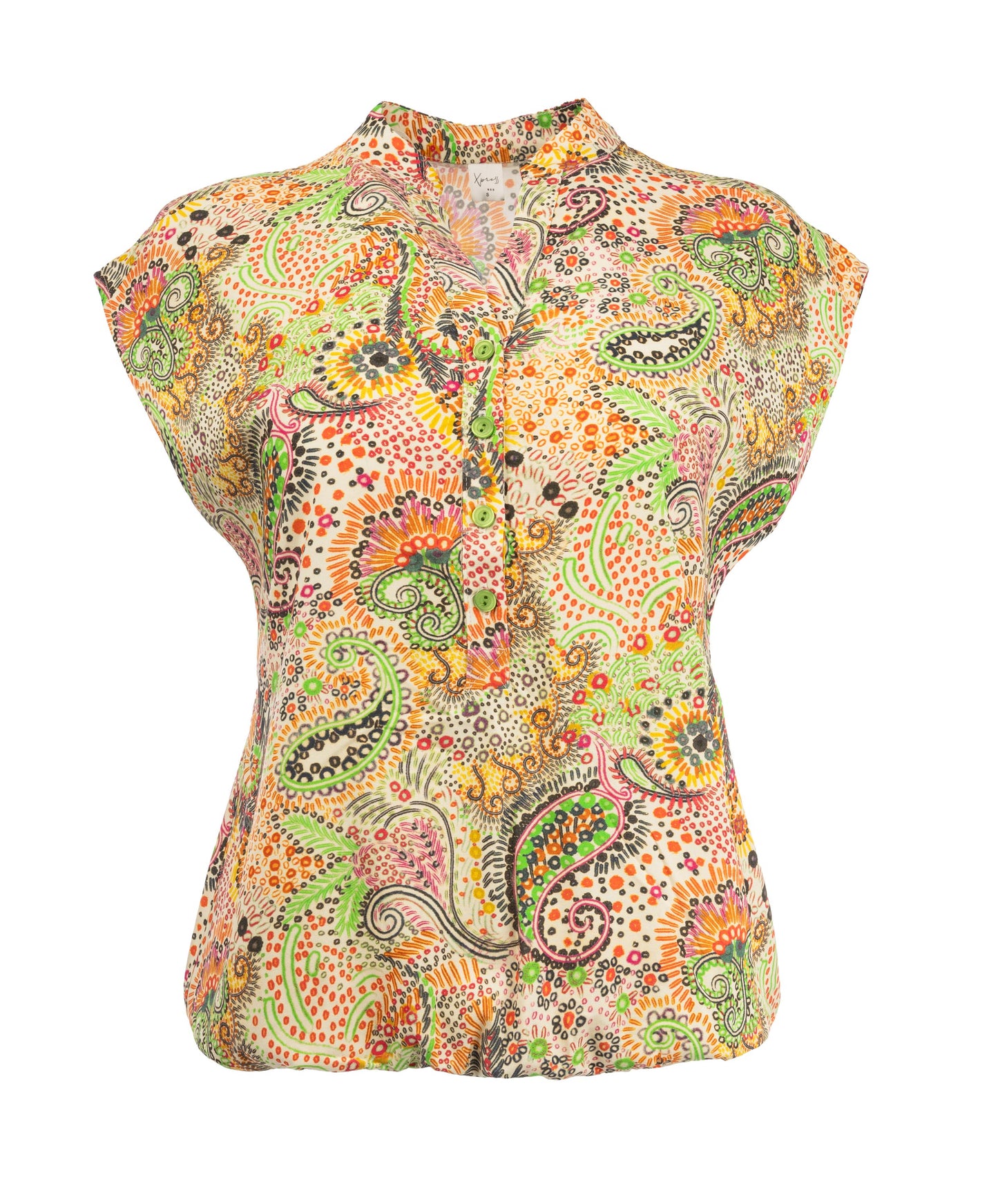Lucie SL Lime Paisley Woven | Lime