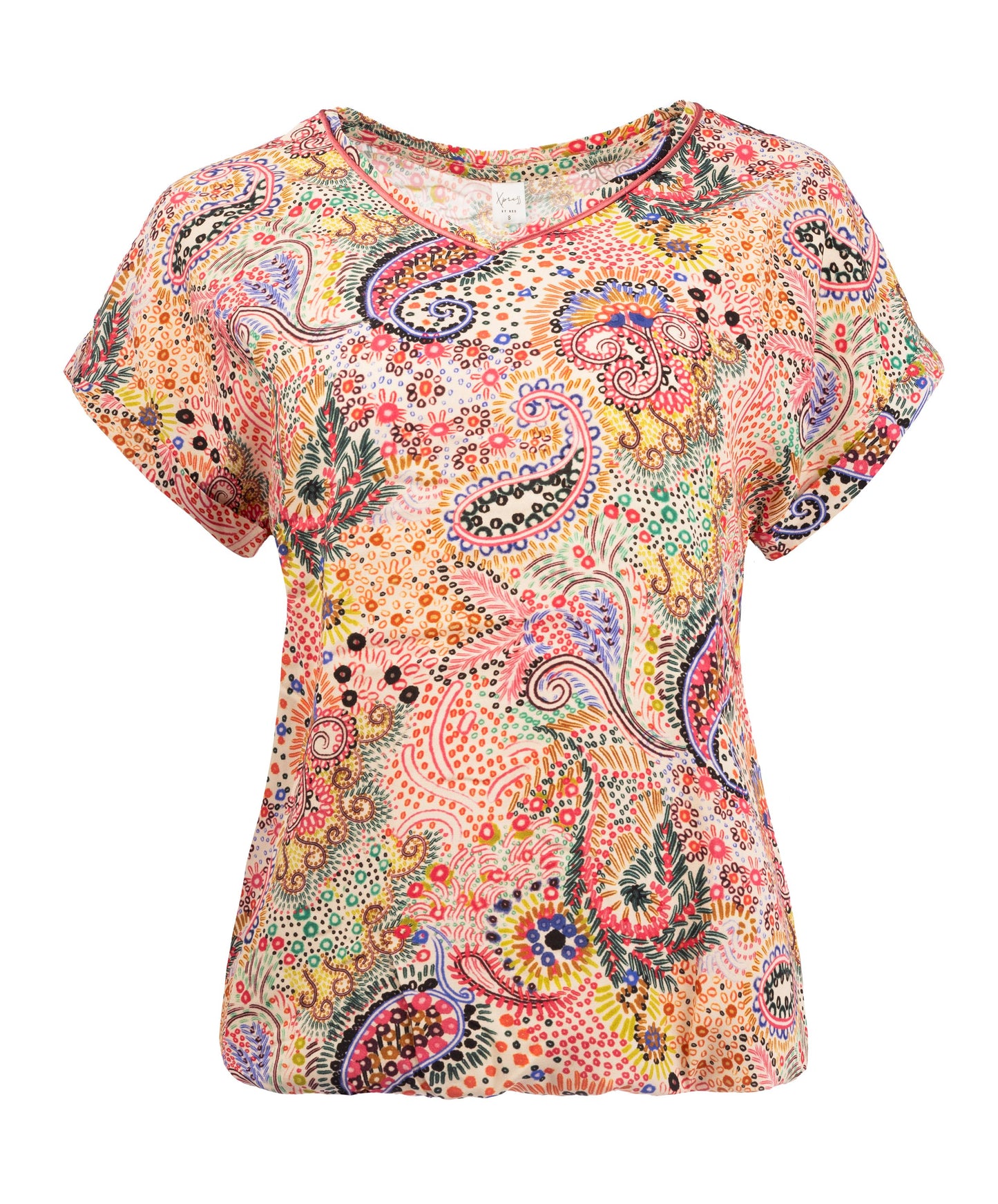 Nox PW SS Pink Paisley Woven | Pink