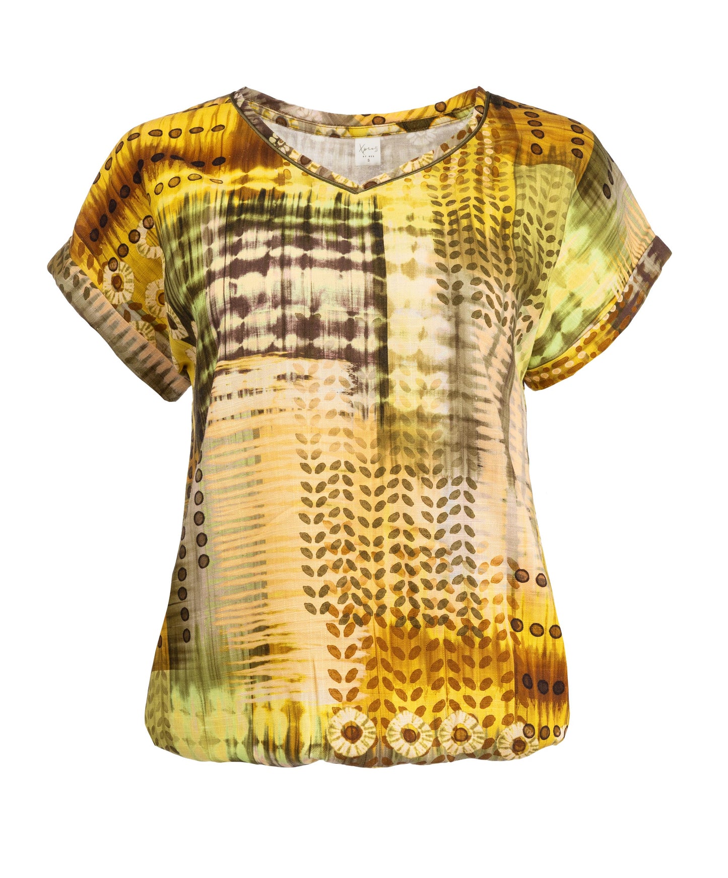 Nox PW SS Green Tie Dye Patch Woven | Green
