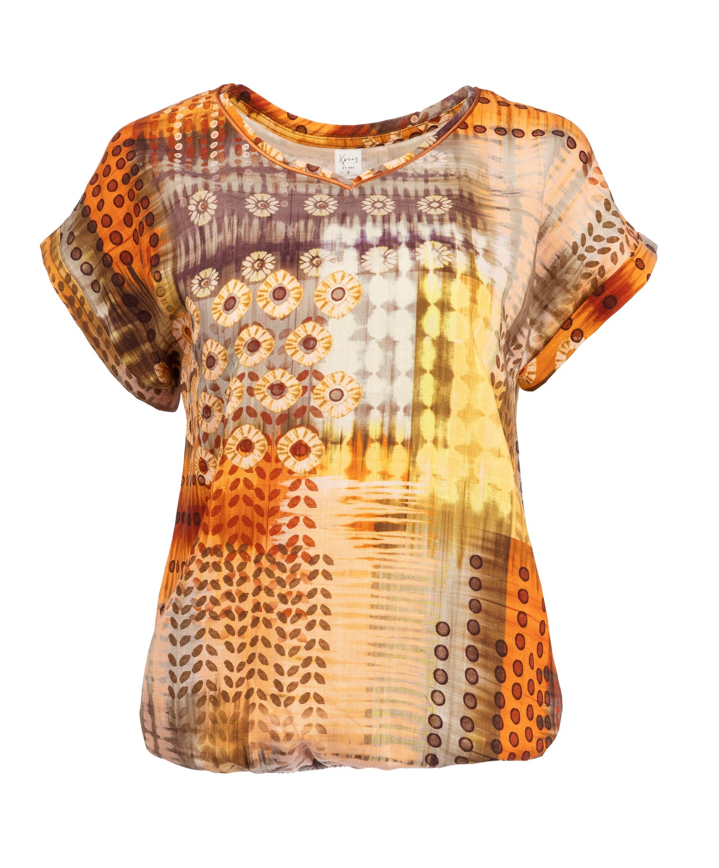 Nox PW SS Oramge Tie Dye Patch Woven | Orange