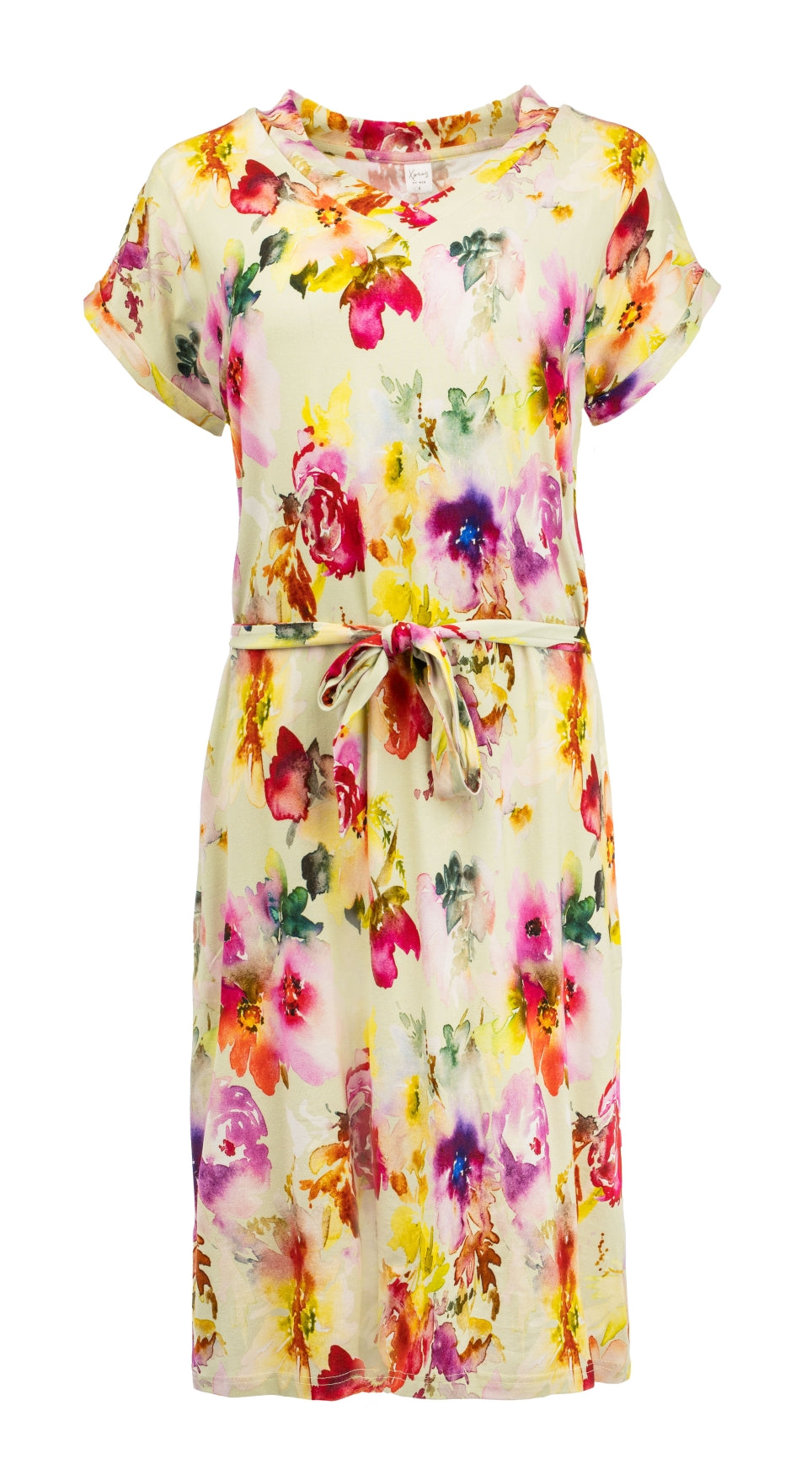 Mary SS Mint Big Water Flowers Tricot | Mint