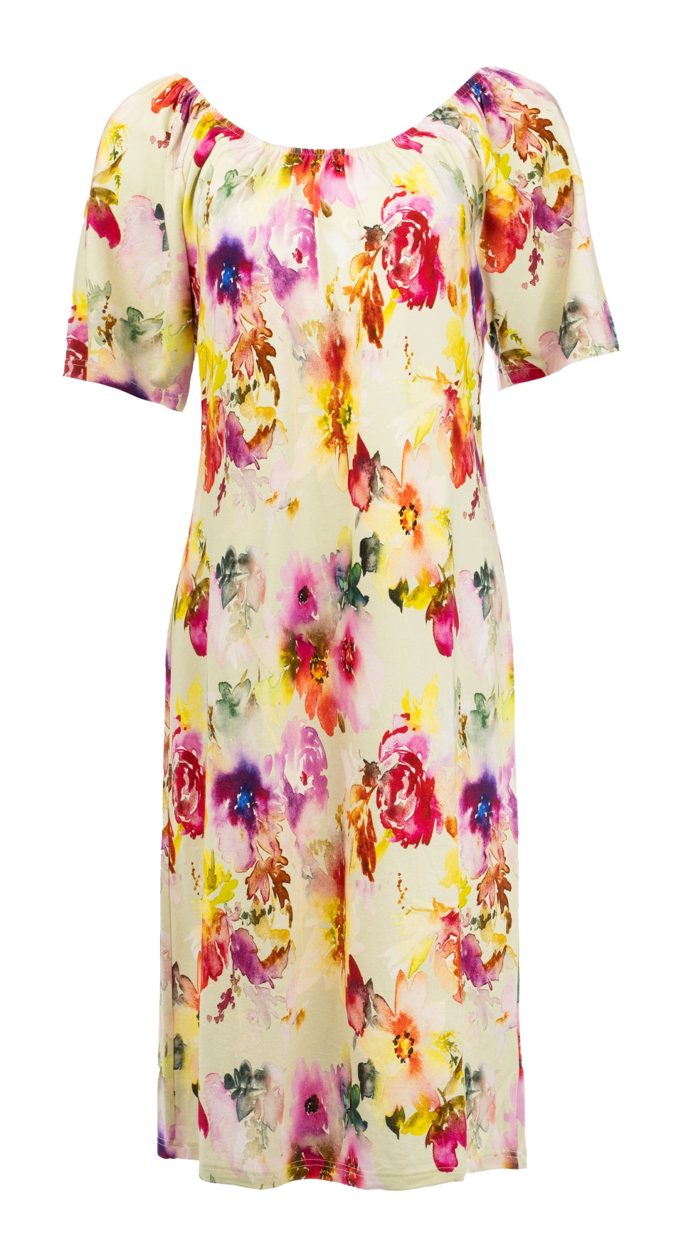 Wela SS Mint Big Water Flowers Tricot | Mint