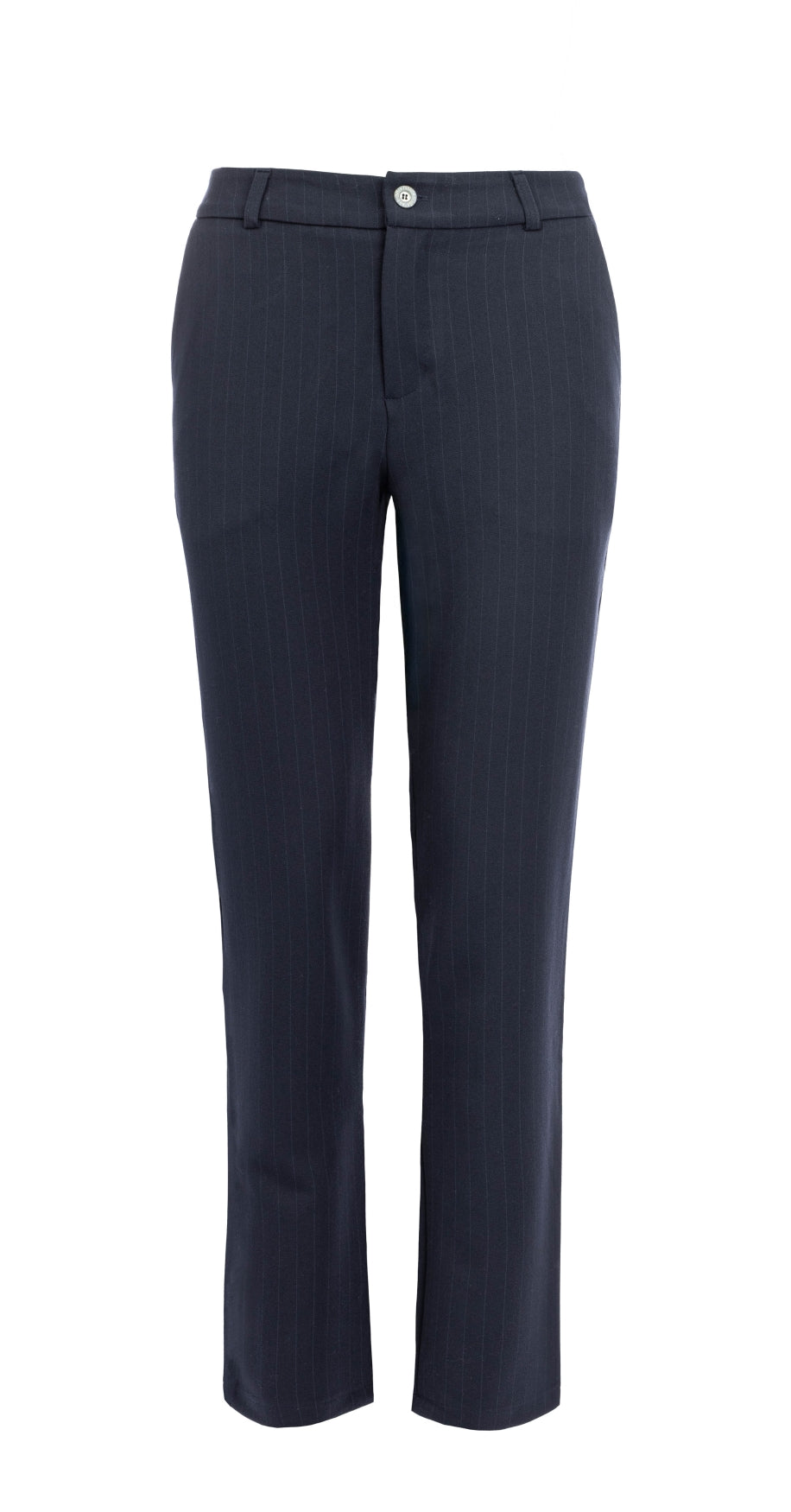 Doa-W Twill Pinstripe | Dark Navy