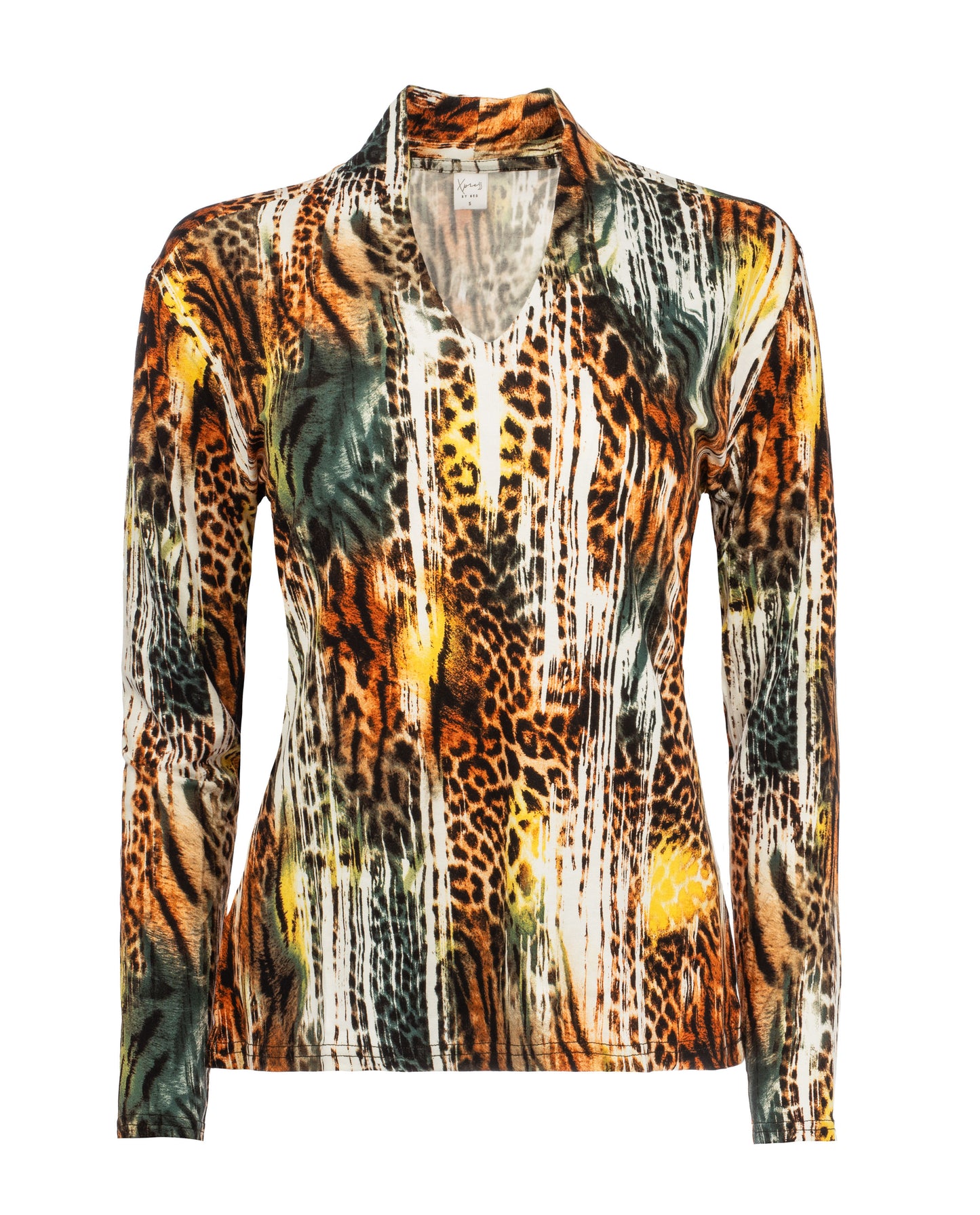 Veral LS Brandy Camouflage Tricot | Brandy