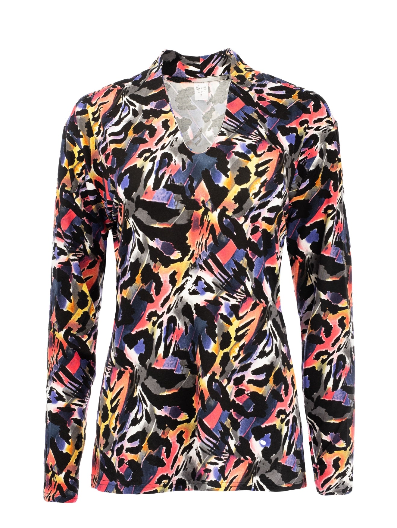 Veral LS Pink Animal Tricot | Pink