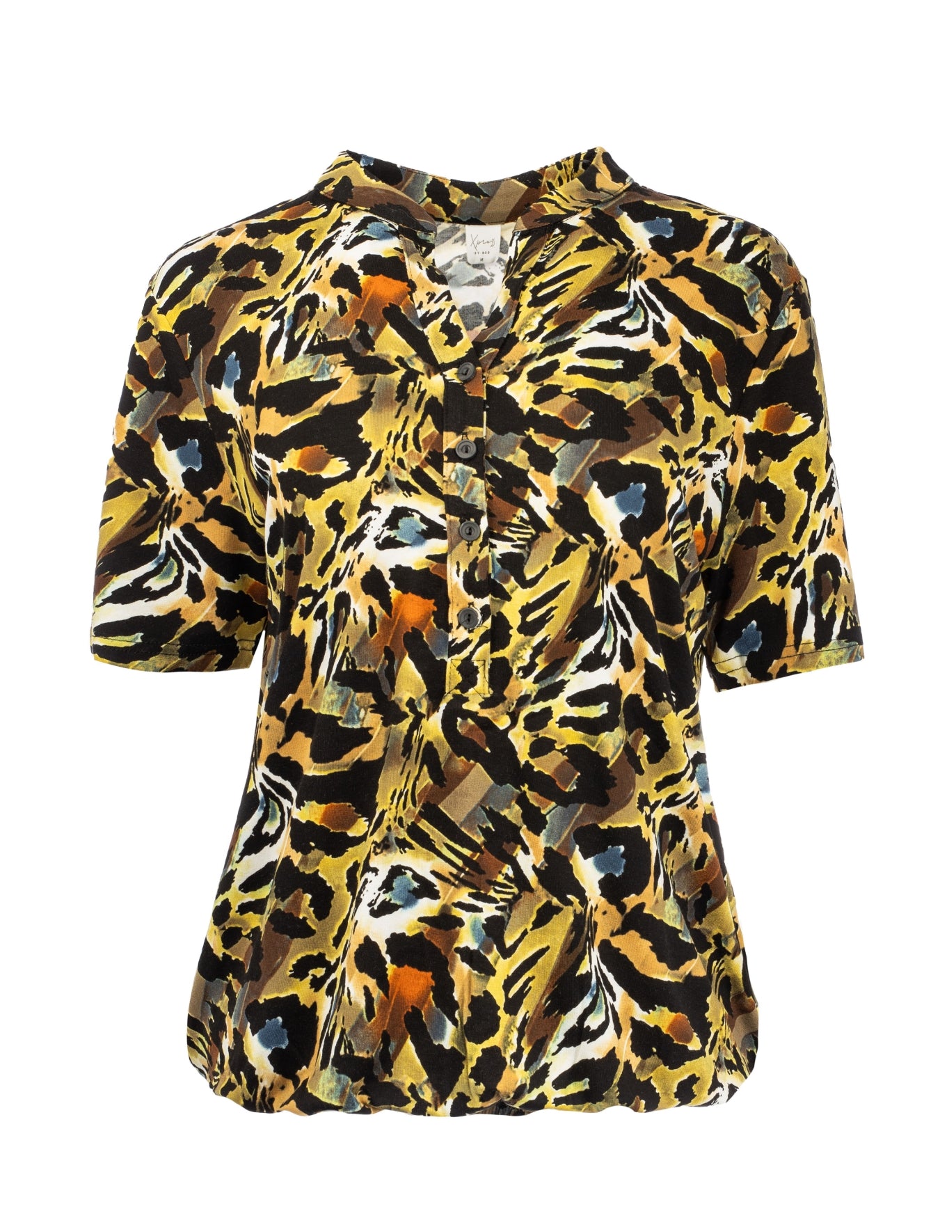 Lucie SS Winterlime Animal Tricot | Winter Lime