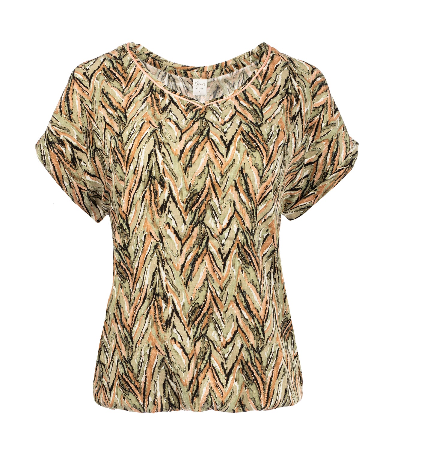 Nox PW SS Khaki Ikat Woven | Khaki