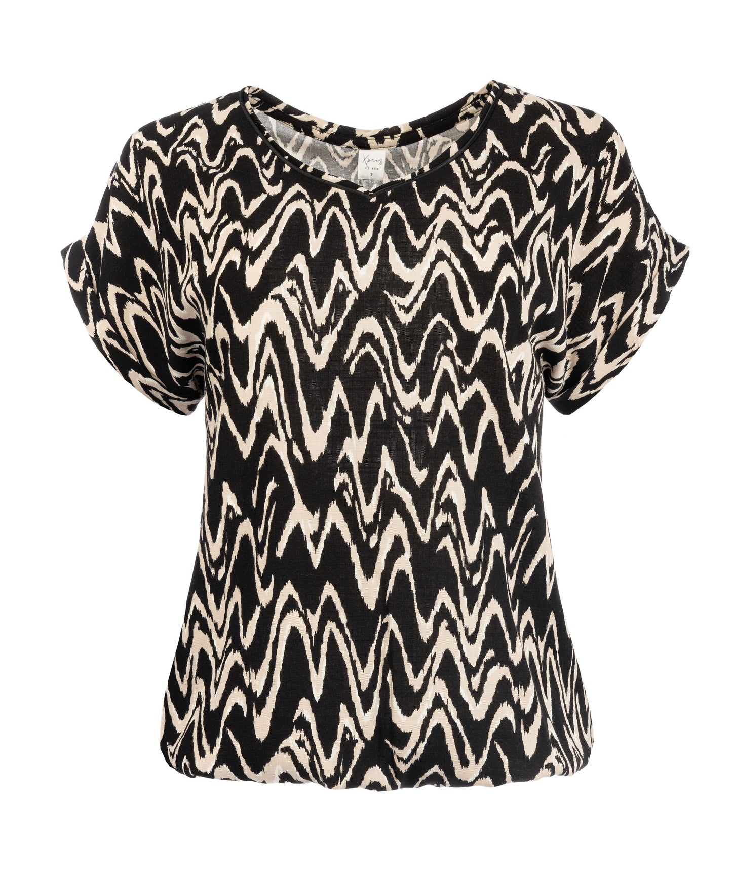 Nox PW SS Black Big Waves Woven | Black