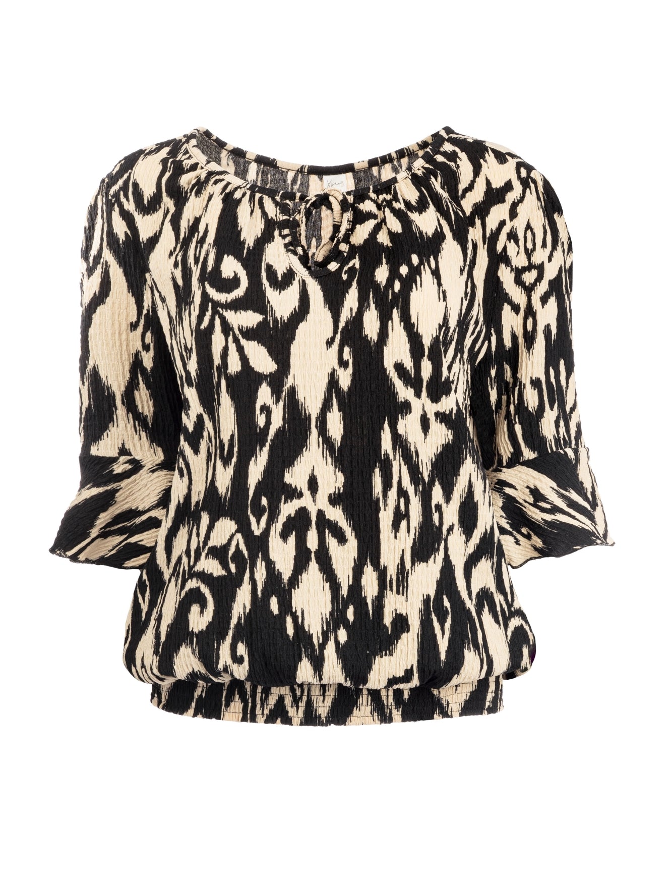 Rio SS Black Old Ikat | Black