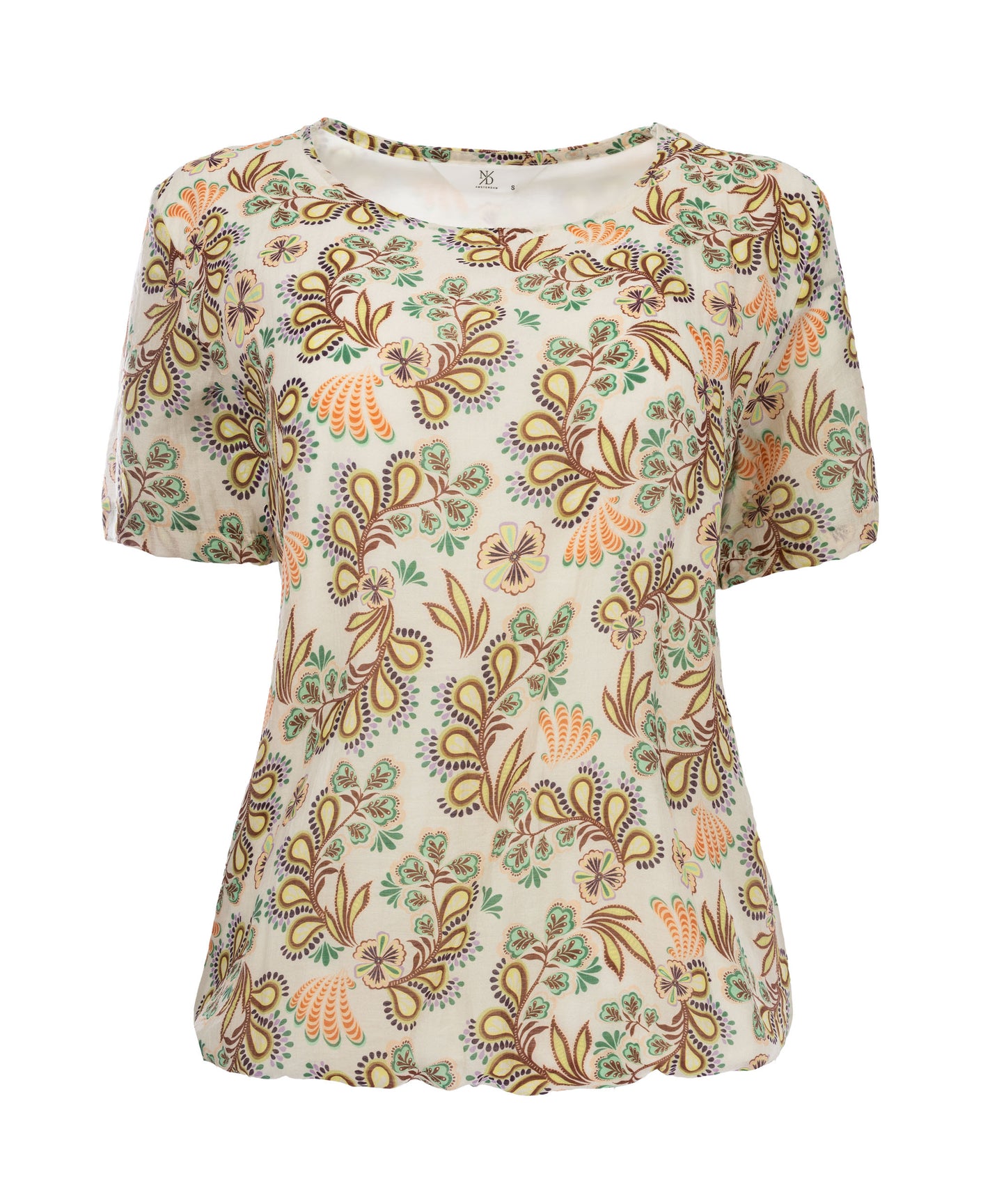 Top Alesias-D Tortoise Shell Retro Paisley Twist | Tortoise Shell