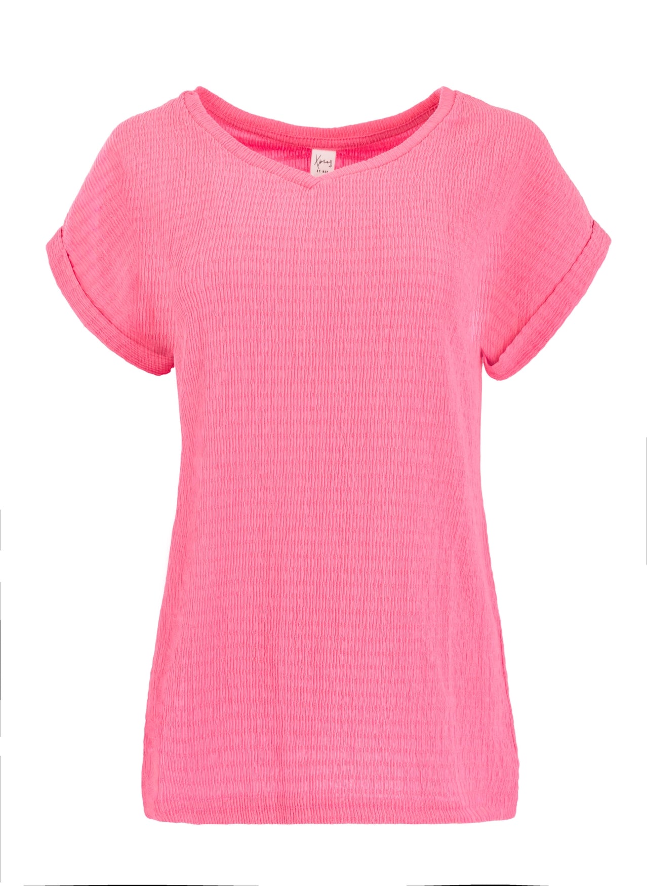 Top Nox-ZE SS Jersey Cropped | Fuchsia