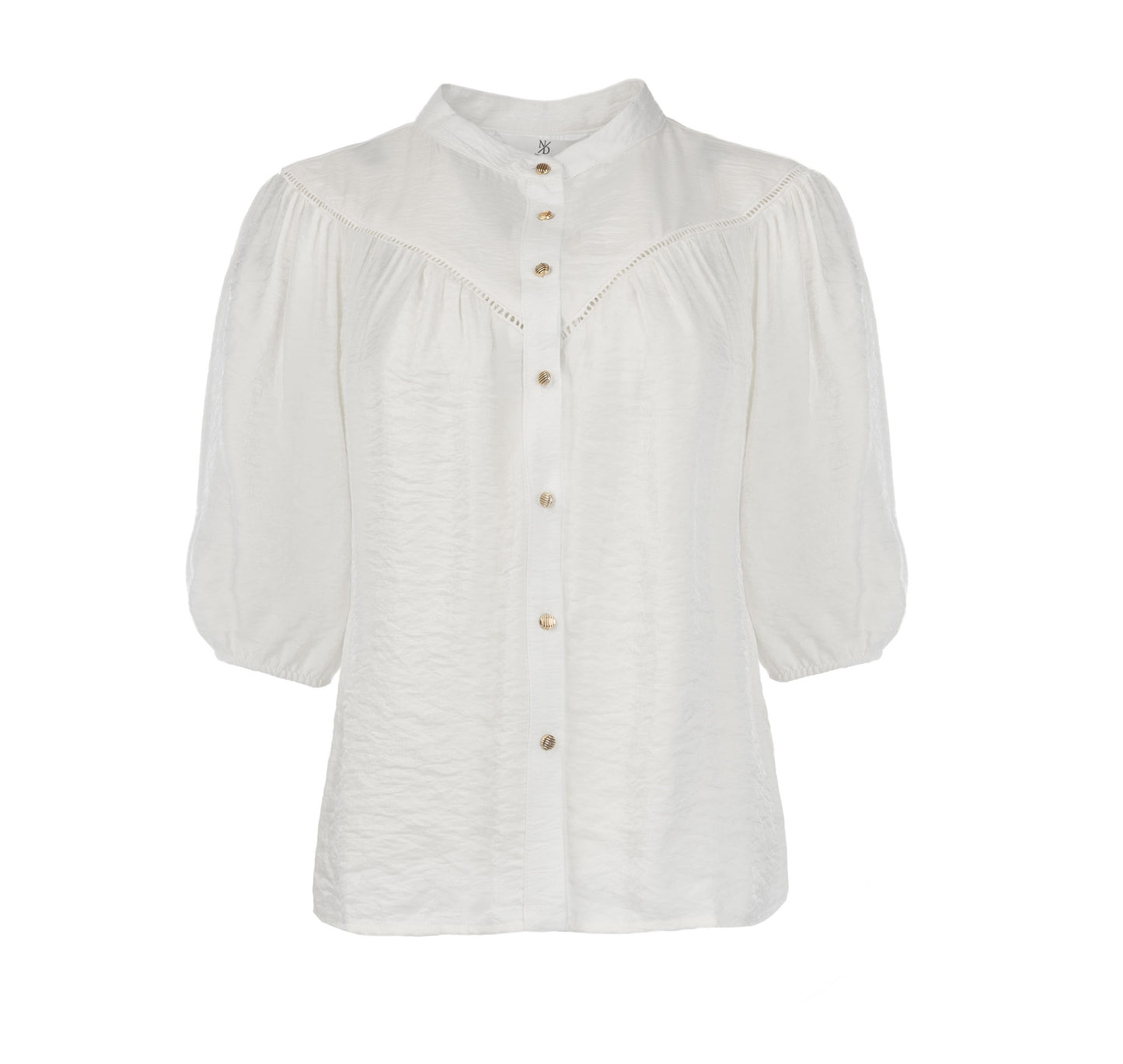 Canna 3/4 Shiny Woven | Off White