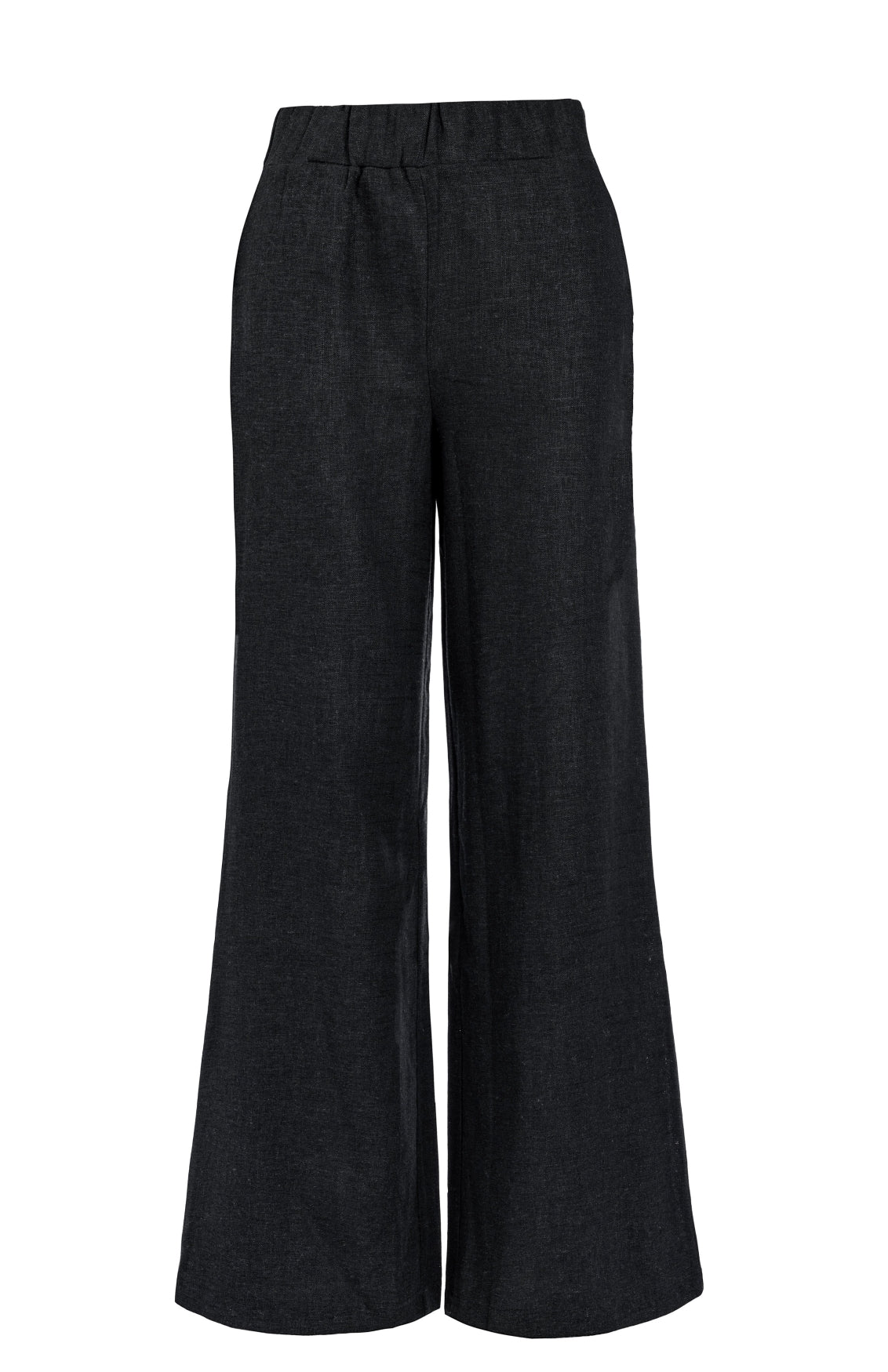 Broek Sianda Linnen/Viscose Woven | Black