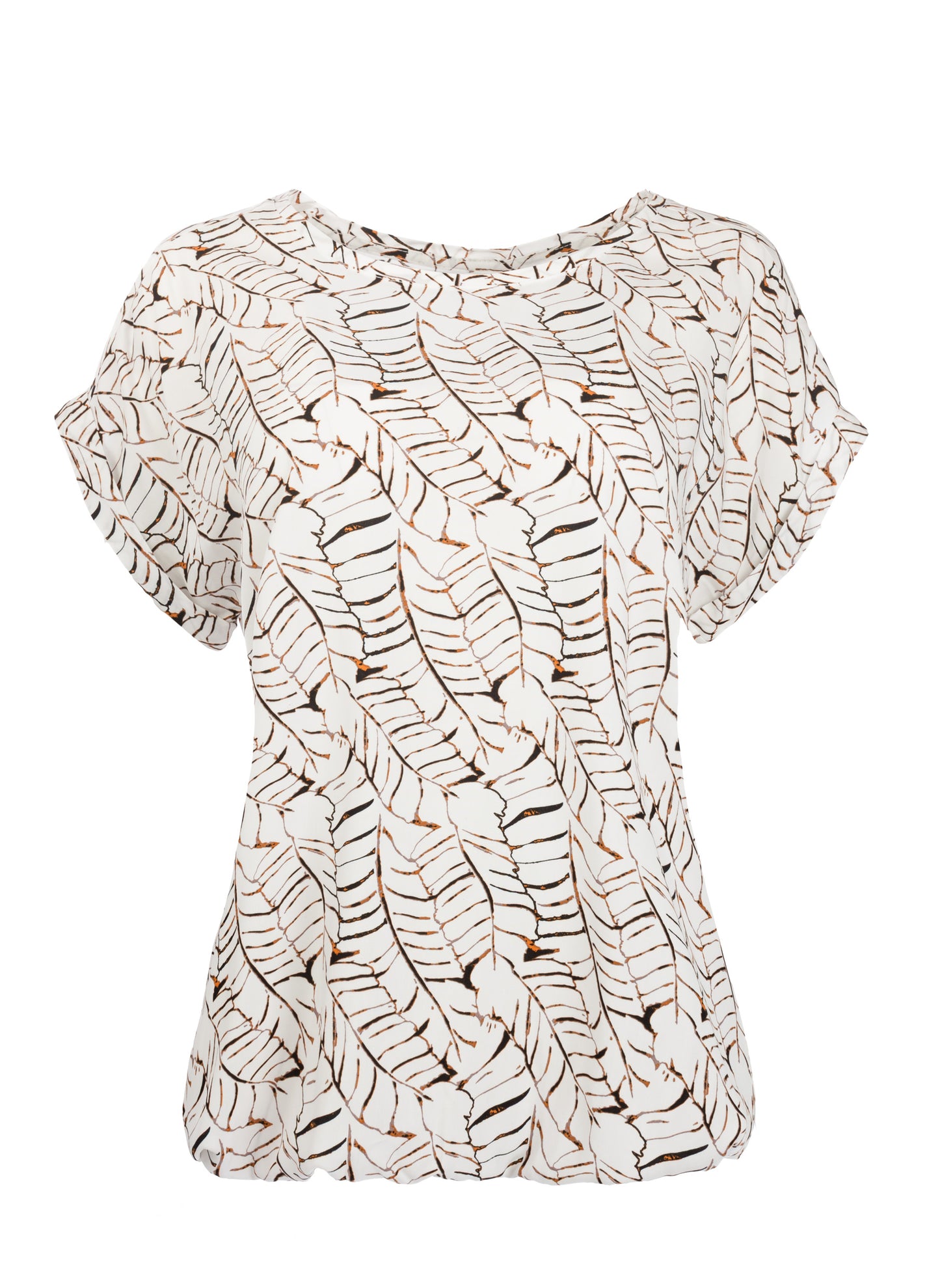 Top Brisia W Ecru Feathers Woven | Ecru
