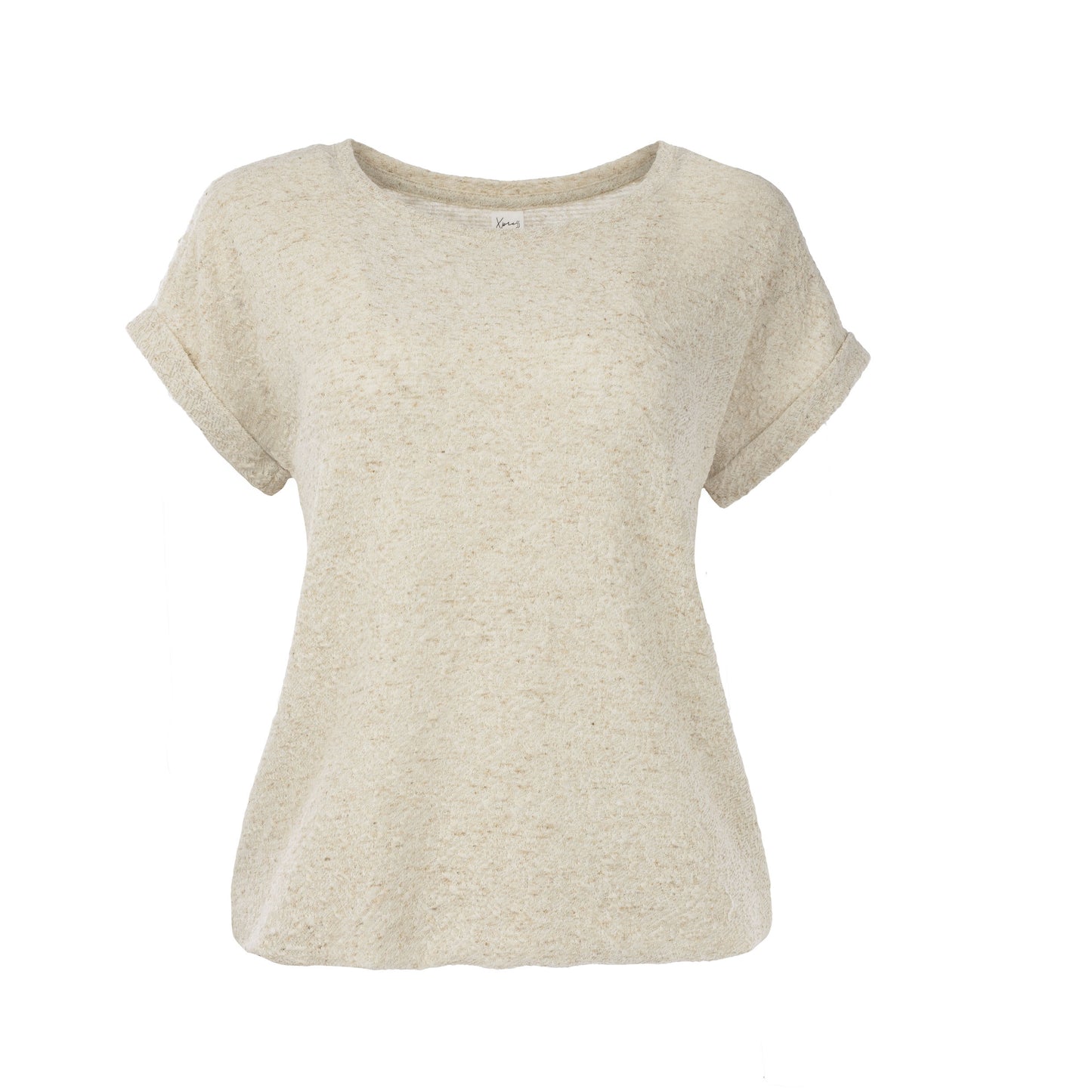 Top Brisia Sand Lurex Jacquard | Sand