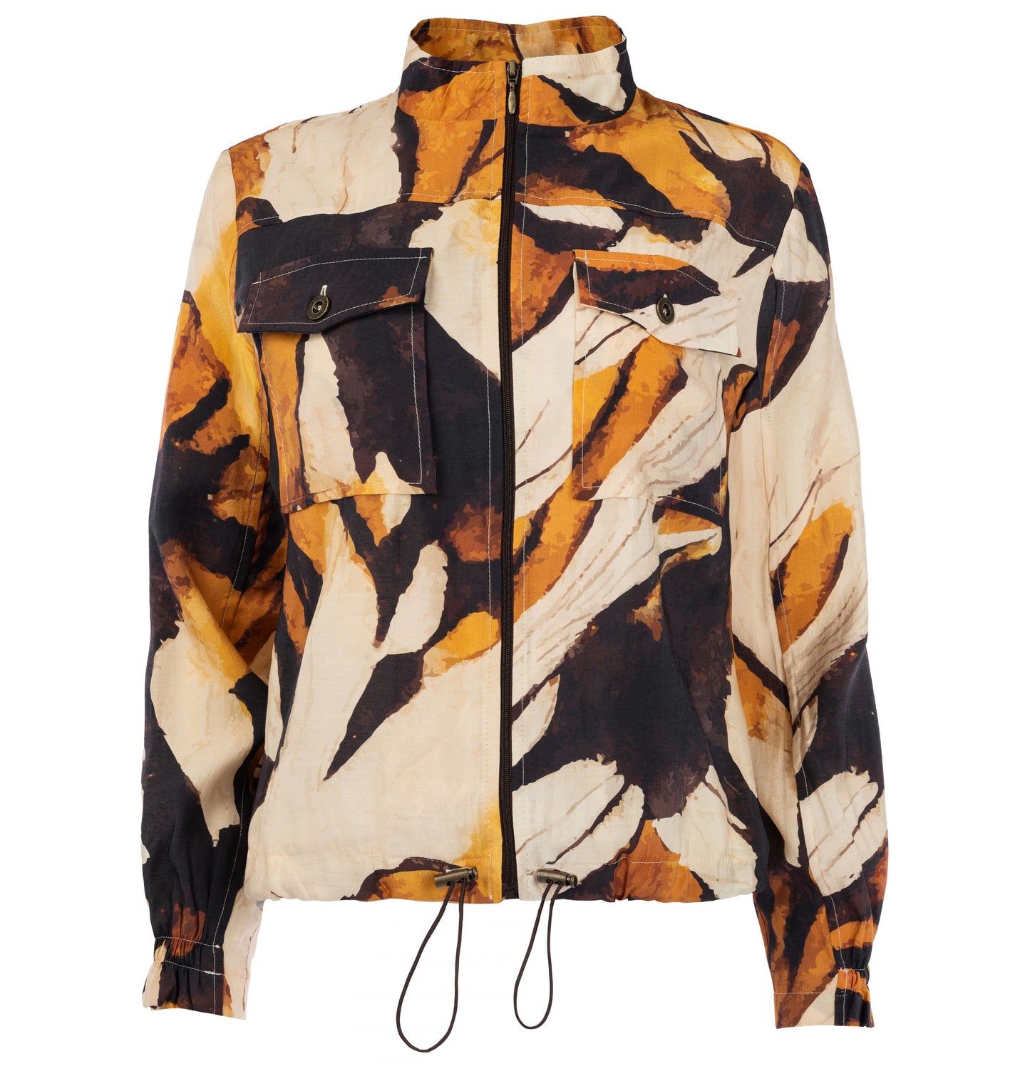 Jasje Ruan LS Brown Sunflower Woven | Brown
