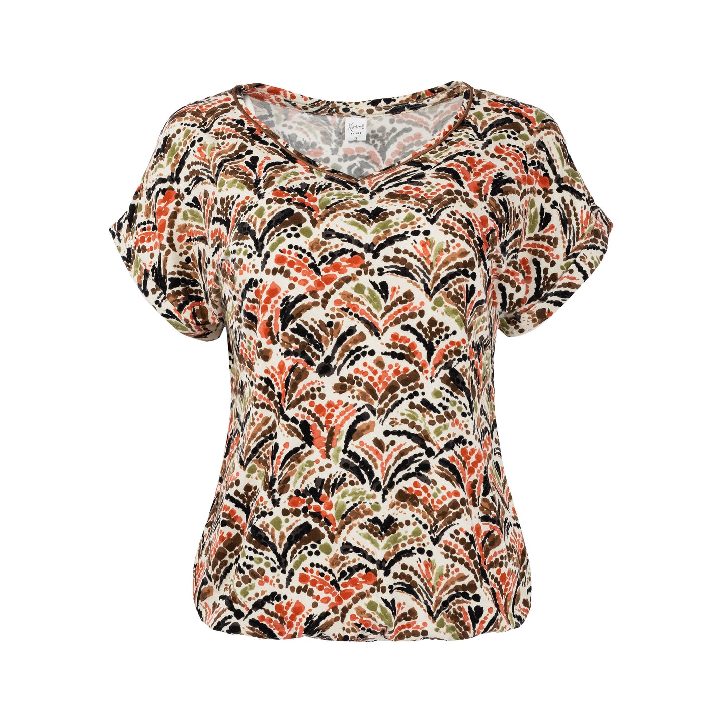 Top Nox SS Cognac Firework TricotTricot | Cognac