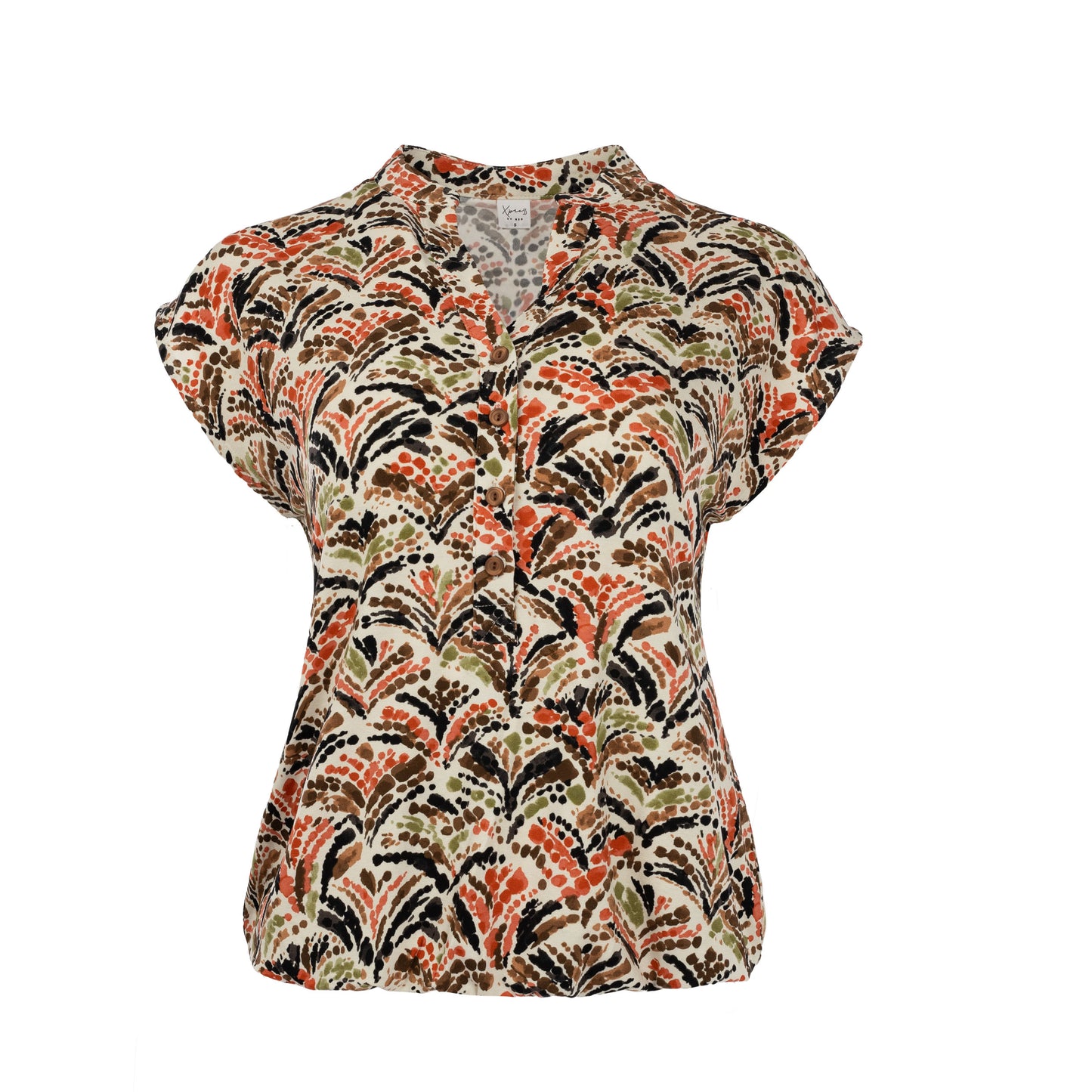 Top Lucie SL Cognac Firework Tricot | Cognac