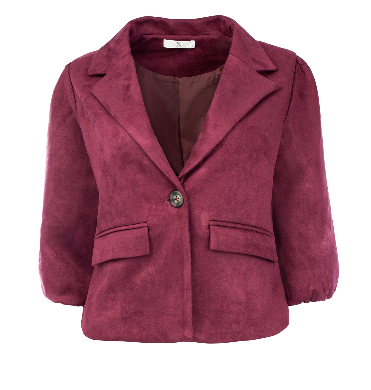 Yaniek 3/4-RMJ Suedine | Cabernet Red
