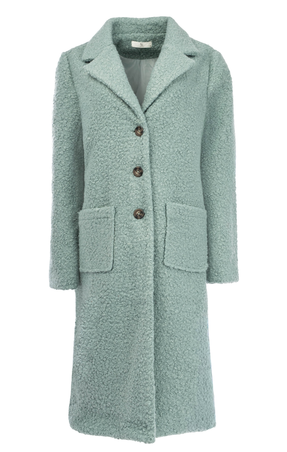 Kana LS-RMJ Teddy Curl | Aquifer Blue
