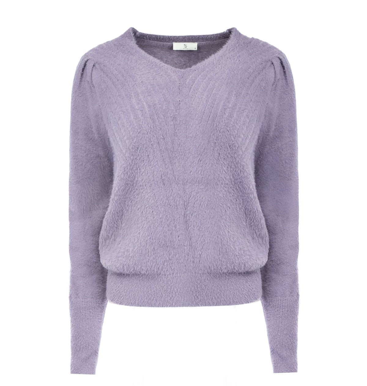 Belins LS-RMJ Furry Knit | Loom Lilac