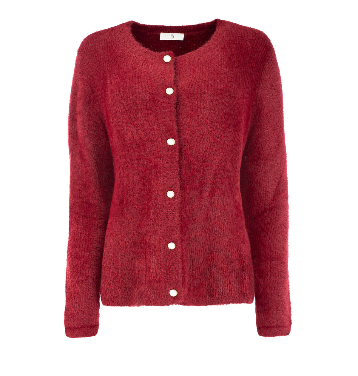 Delta LS-RMJ Furry Knit | Rhubarb Red