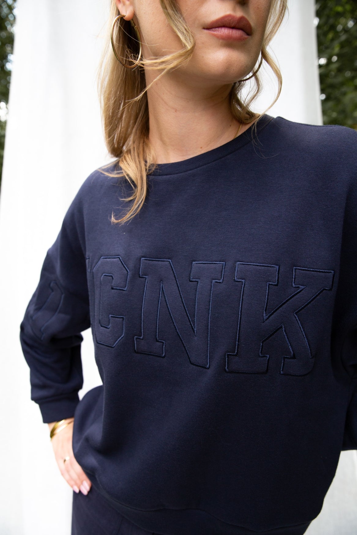 Stien Brushed Fleece | Navy