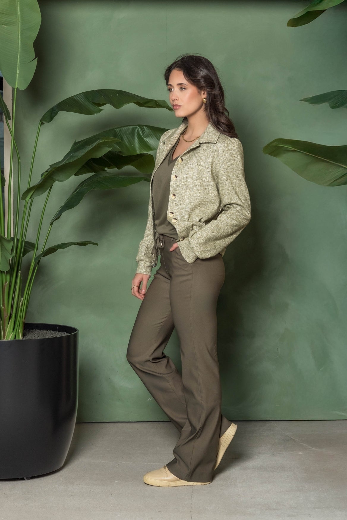 India Herringbone | Army