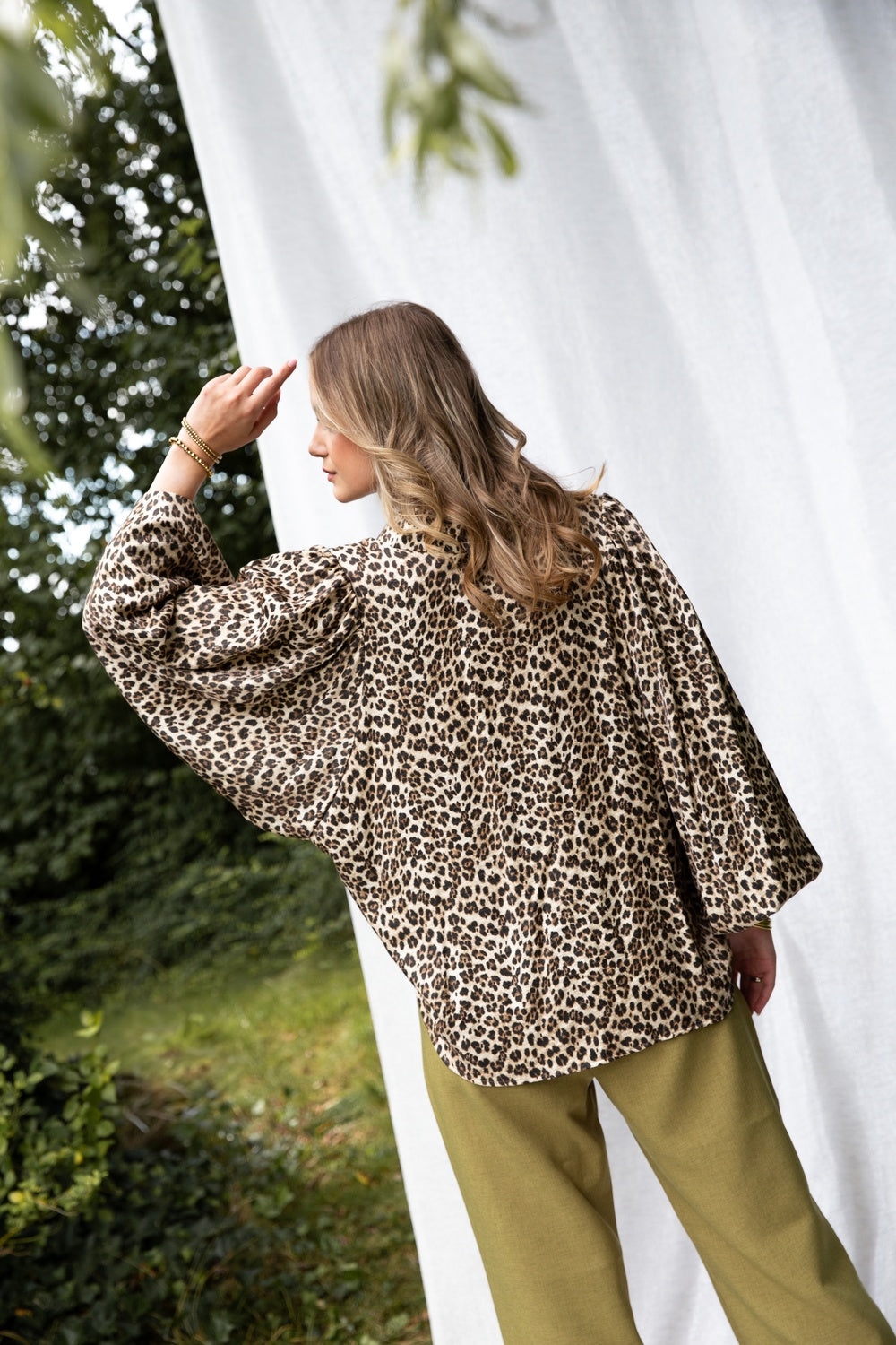 Peggy Animal | Beige Melange